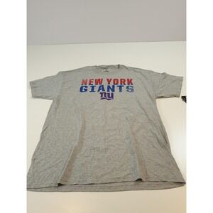 New York Giants Shirt Mens Large Gray NFL Football Fanatics Fade Out Tee